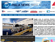 Tablet Screenshot of italianews.org